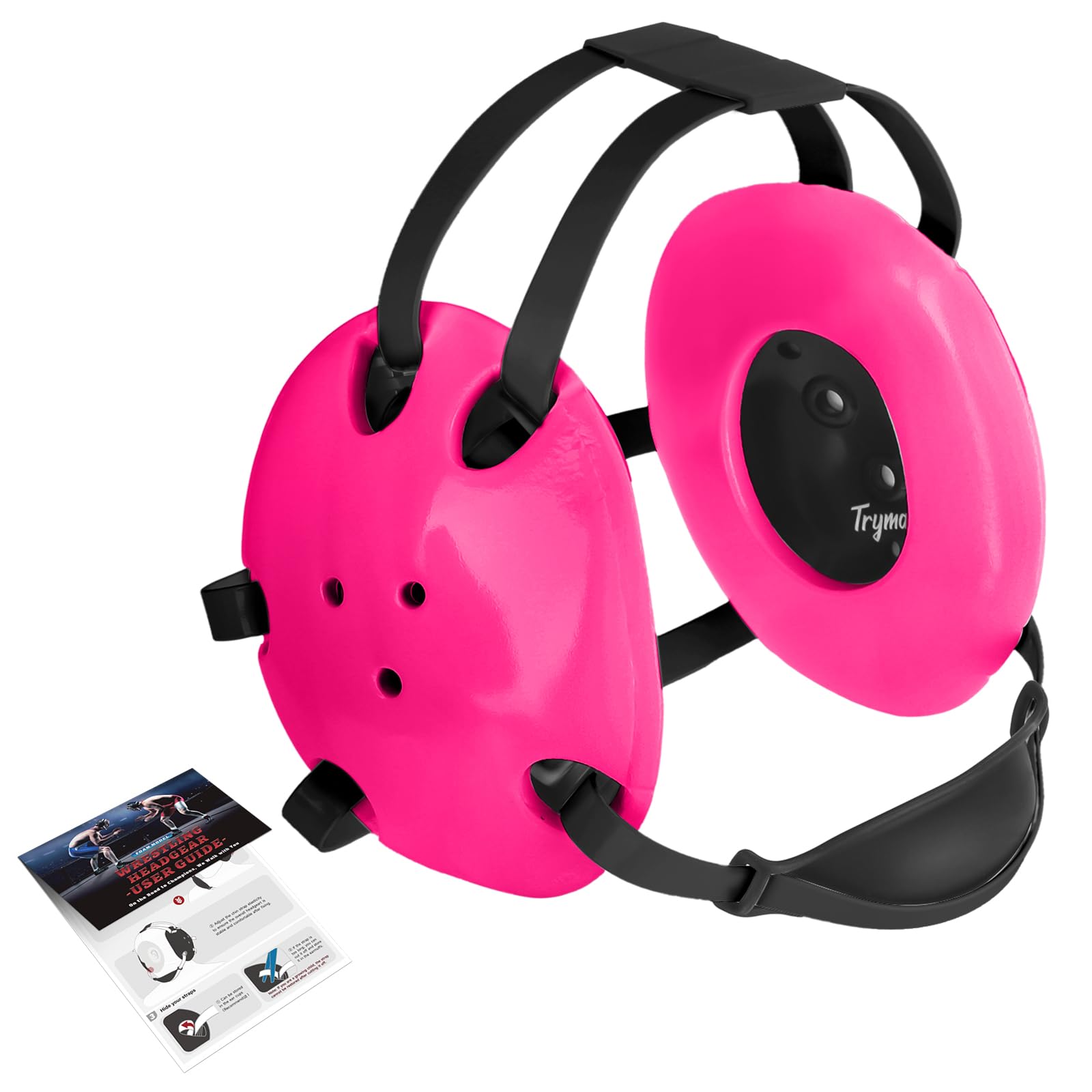 Trymaker Wrestling Headgear, Youth Wrestling Head Gear with Chin Cup