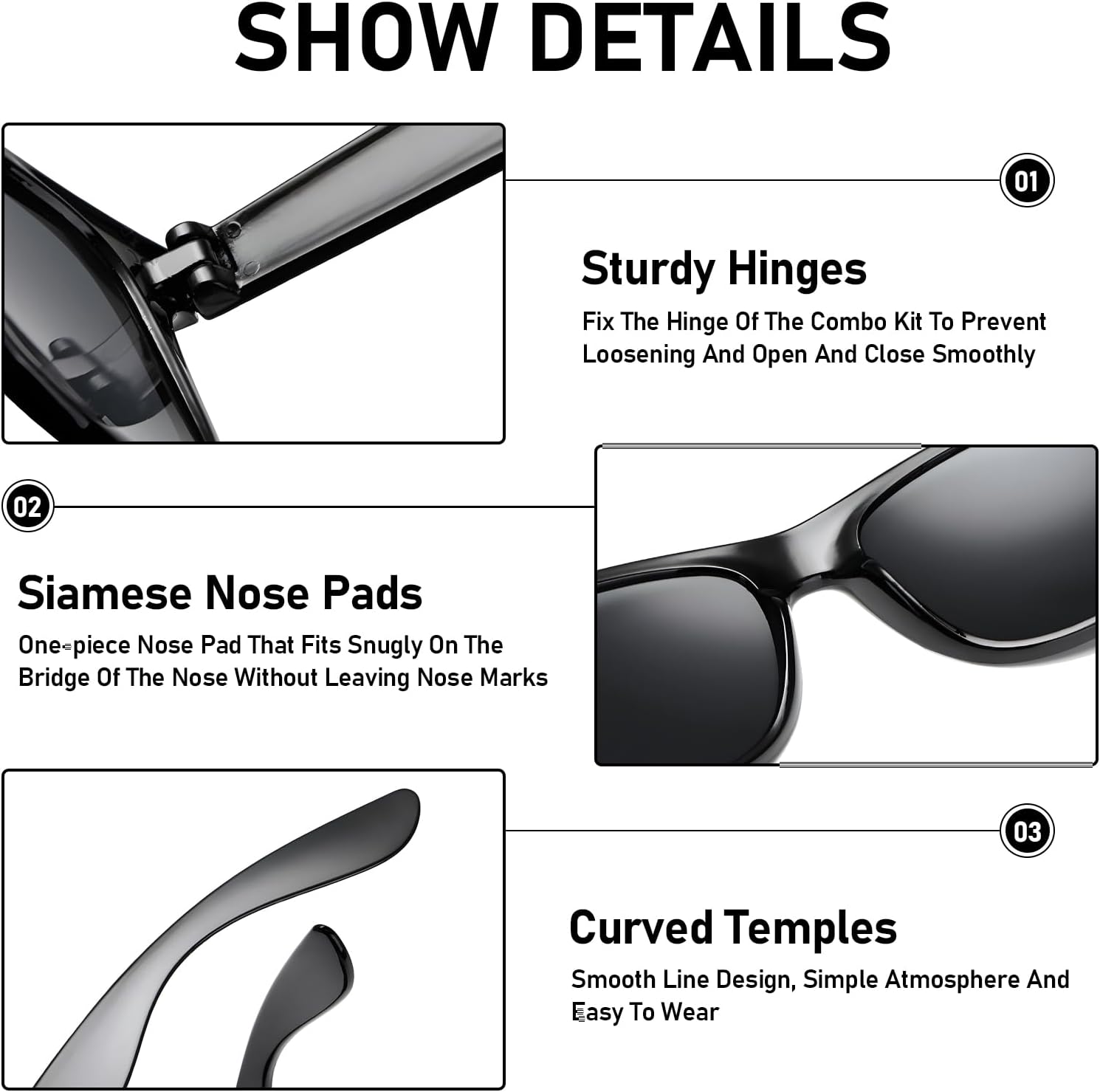 50/100 Pack Bulk Sunglasses for Adult Retro 70s 90s Cheap Glasses UV400 Protection (100Gold) - Image 3