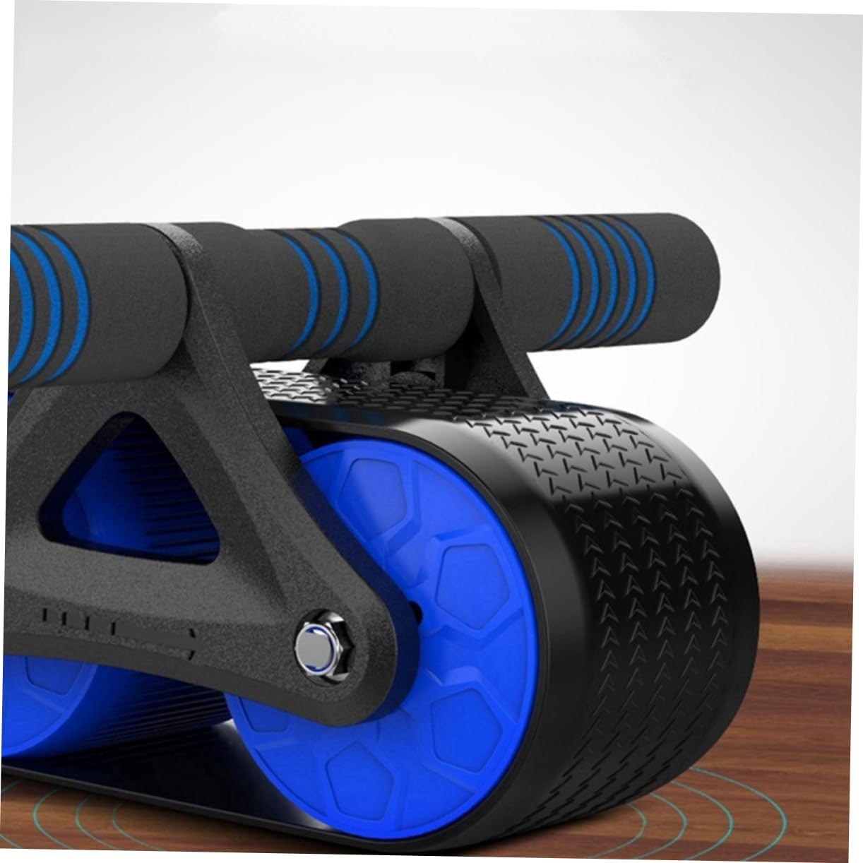 Toyvian Ruota Addominali Fitness Automatica con Rimbalzo Ab Roller Trainer Robusto per Allenamento Core Addominale e Schiena Attrezzo Fitness e Palestra