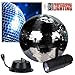 12" Disco Mirror Ball Complete Party Kit with LED Pinspot and Motor - Adkins Professional Lighting
