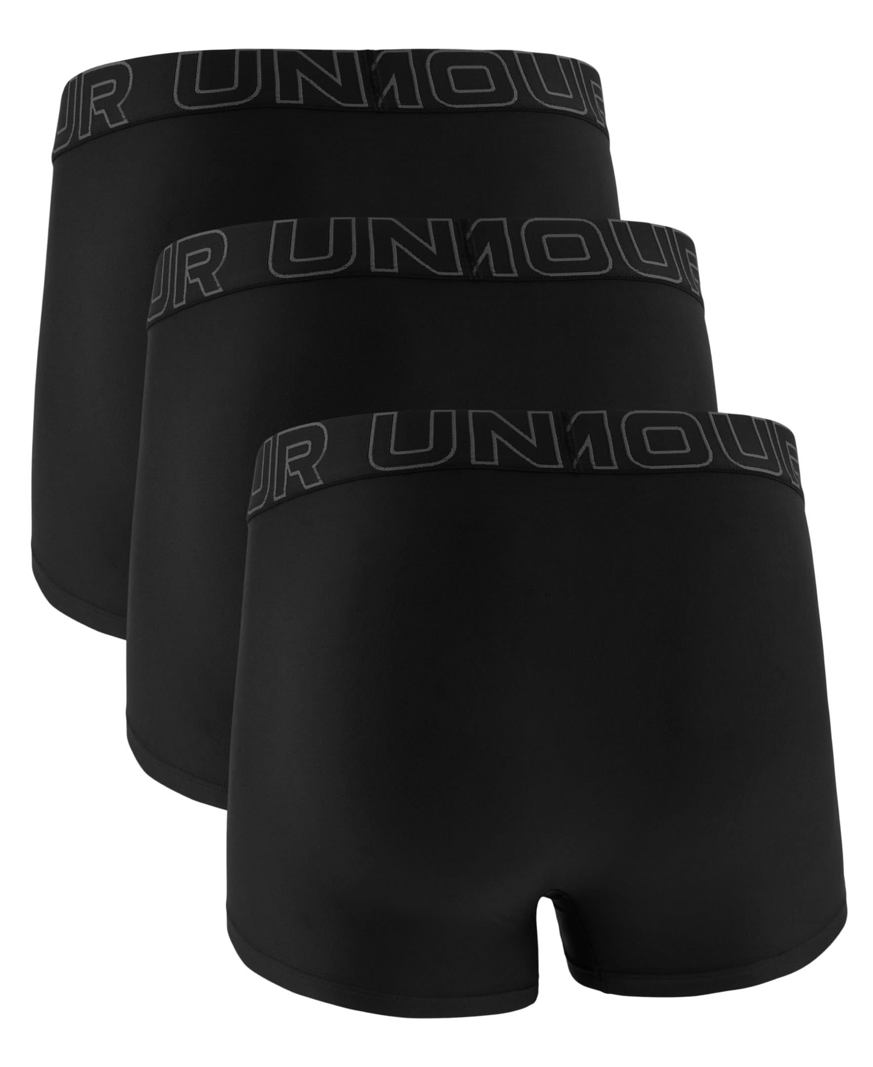 Under Armour Performance Tech Trunk Boxerjock Brief Underwear, 3" Inseam, All-Day Comfort & Ultra-Soft, 3-Pack Boxeur ajusté Homme (Lot de 3)