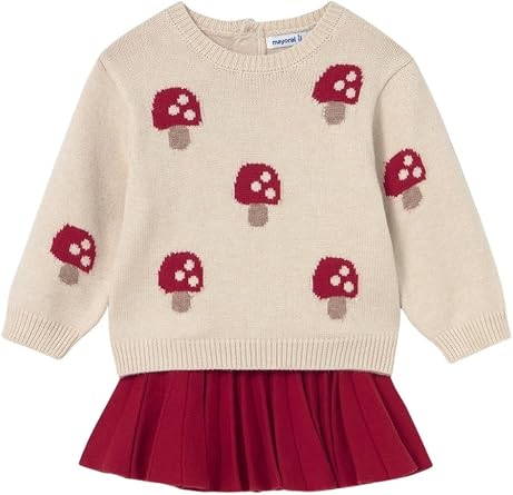 Mayoral Tricot Skirt for Baby-Girls Red