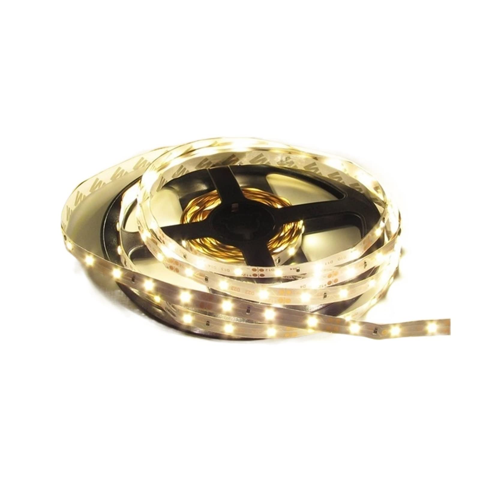 Taśma świetlna LED DC 12 V V 2835 RGB 5 m/rolka 12 V DC 60 LED/M RGB taśma LED taśma lampa dioda elastyczne podświetlenie telewizora (ciepła biel)