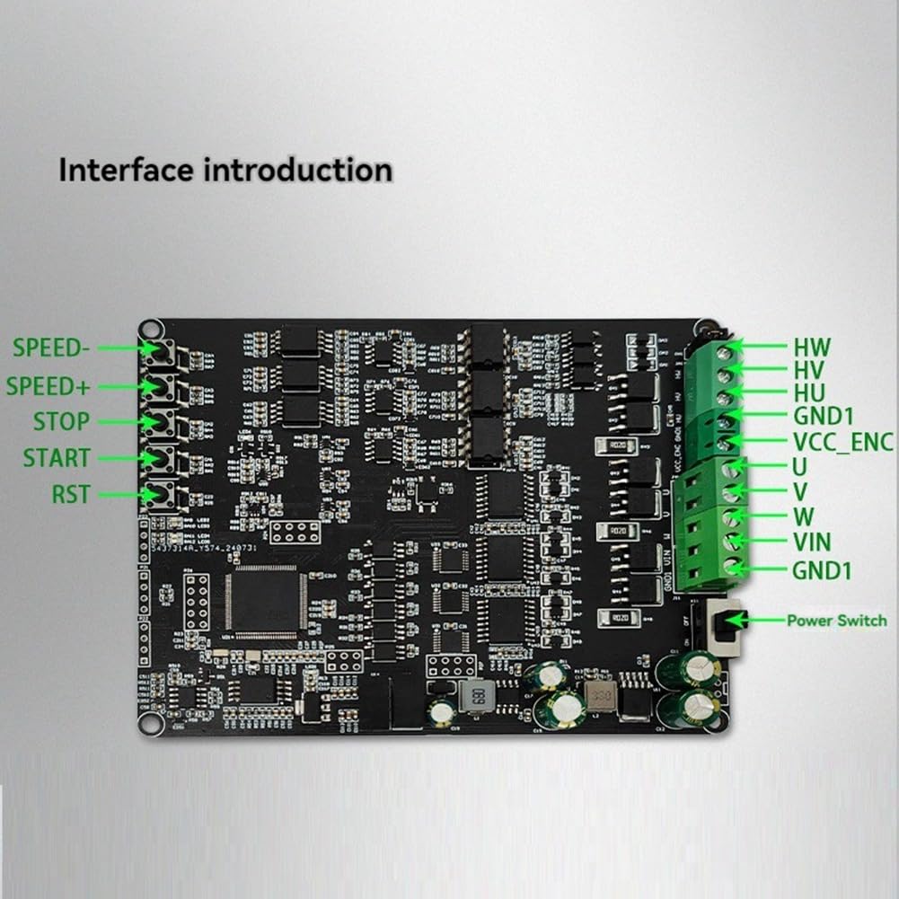 STM32F103VET6 FOC DC bezszczotkowy napęd płyta sterująca prądem napięcie izolacja kolekcja