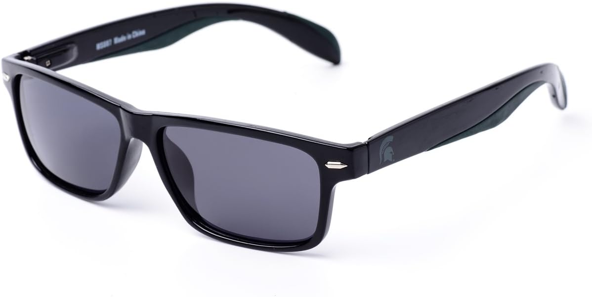 Michigan State Spartans Preppy Sunglasses, Black