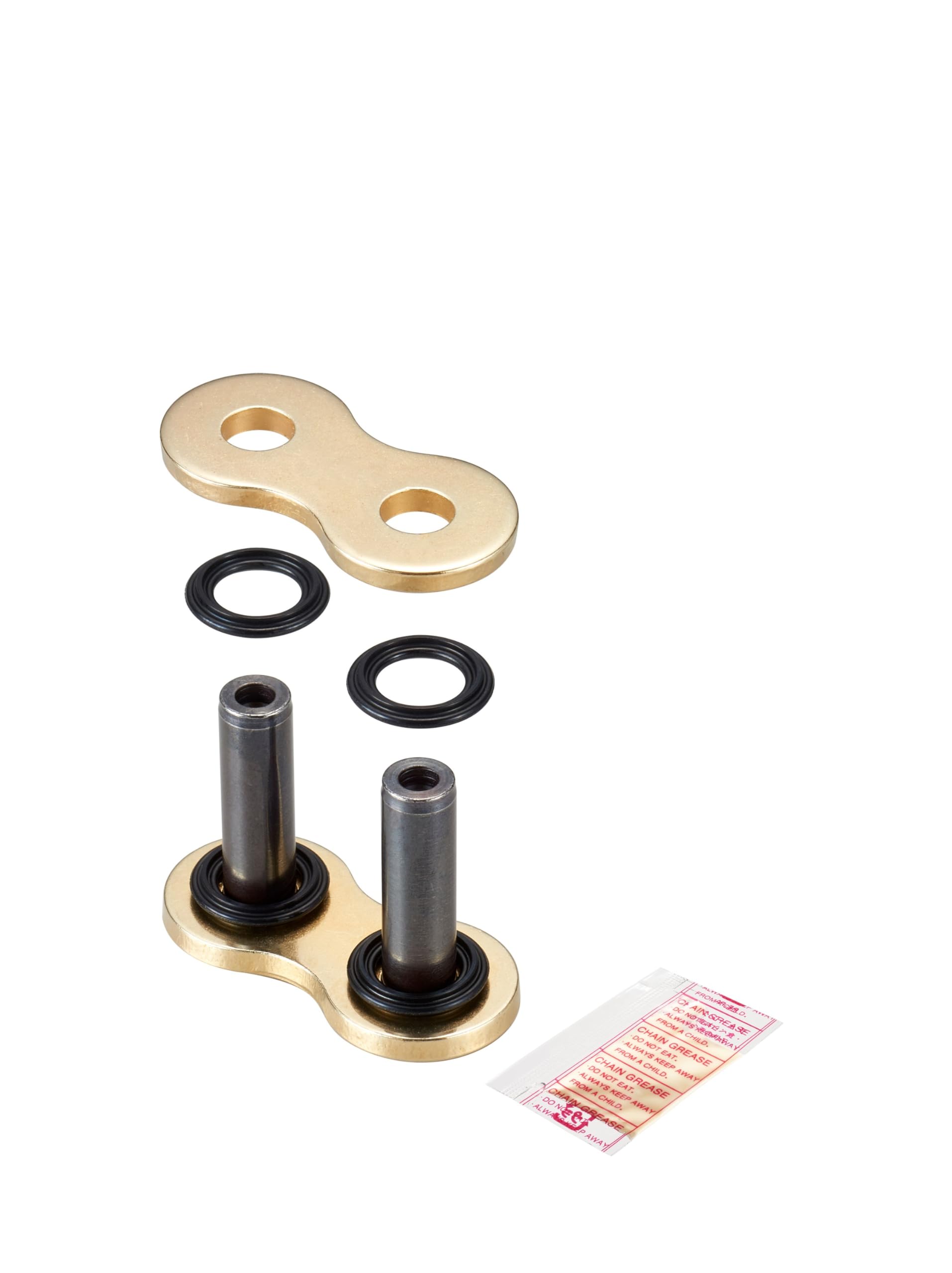 Kette DID X-Ring 530VX3 / 110 Nietschloss ZJ gold/schwarz (5/8 x 3/8 x 10,16)