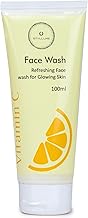 STYLLUXE Vitamin C Face Wash with Aloe Vera, Kojic Acid & Hyaluronic Acid – Brightening & Hydrating Facial Cleanser for All Skin Types – Gently Removes Impurities, Dark Spots & Enhances Skin Radiance