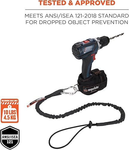 Miniatura 3 de Ergodyne squids Cordón Elástico para herramientasSingleMosquetón