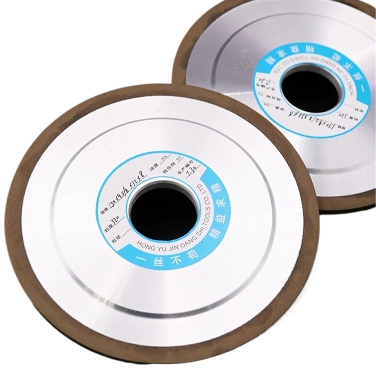 1pc Dia100/125/150mm SDC Parallel 14A1 Resin Diamond Grinding Wheel Abrasive Disc for Tungsten Steel Alloy Ceramic Glass(100x20x3x5mm)