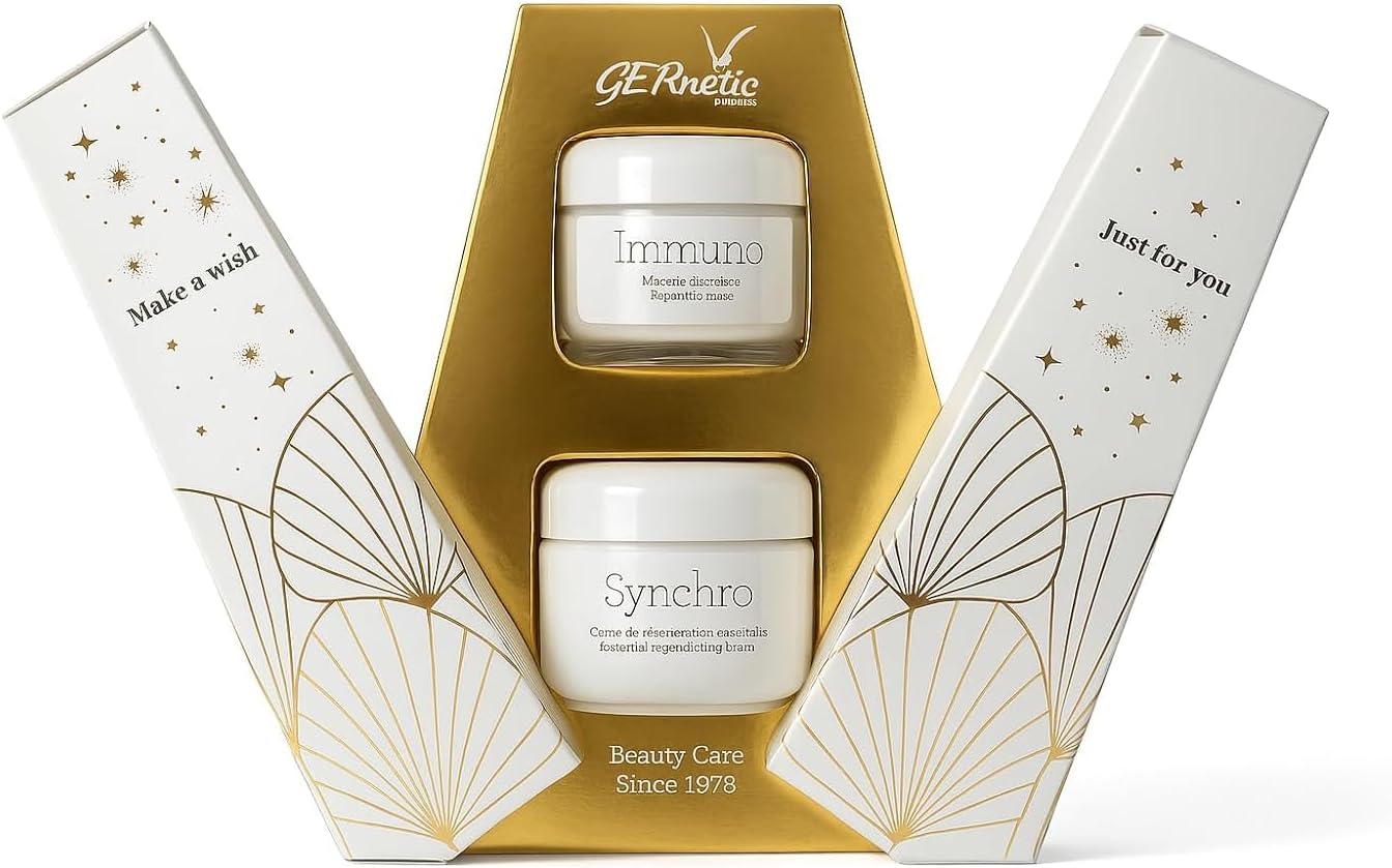 Synchro Cream Regulating Face Care,50ml,1.6oz and Gernetic Immuno Restructuring Face Mask,30ml,1.0oz
