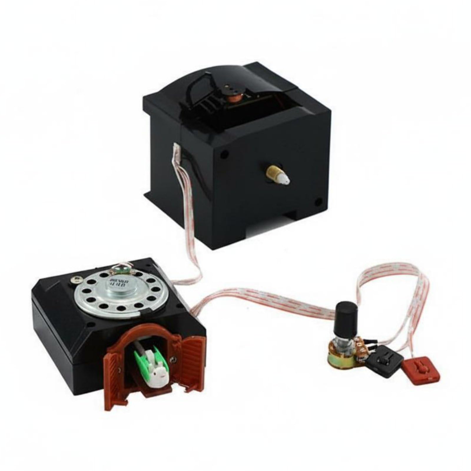 Kit de remplacement pour horloge murale à coucou avec connecteur coordonné et fonction carillon fiable, convient pour les salons, chambres, lieux de travail