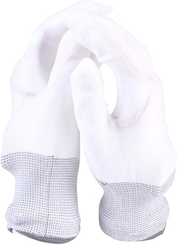 Miniatura 3 de Flashing Panda Guantes LED Raver, 6 modos, RGB Multicolor, Blanco, Blanco