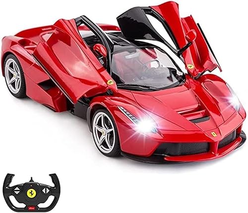 Miniatura 9 de 100 CLASSIC Coche RC con licencia oficial Ferrari LaFerrari LaFerrari LaFerrari RC Car Series 124 Escala Completa Función Eléctrica Deporte Carreras
