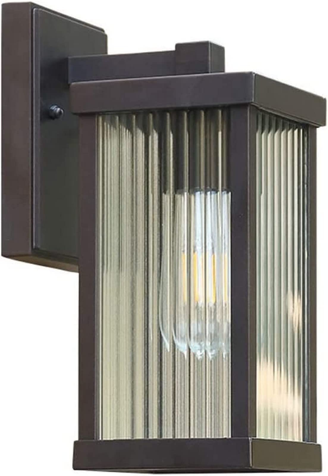 Lanterne murale européenne extérieure étanche et applique vintage E27