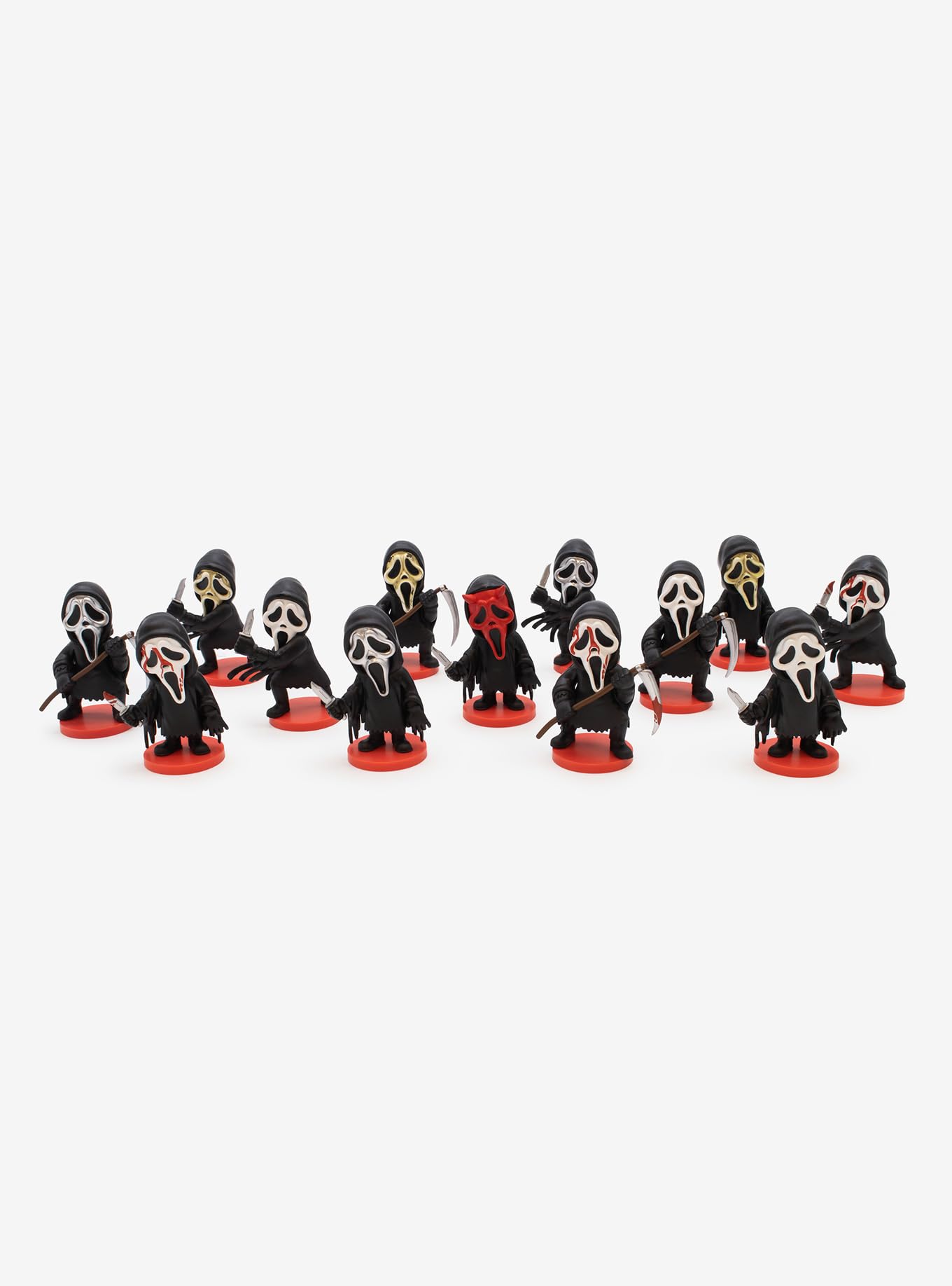 Culture Fly Ghost Face Mystery Mini Vinyl Figure, Multicolor, Game
