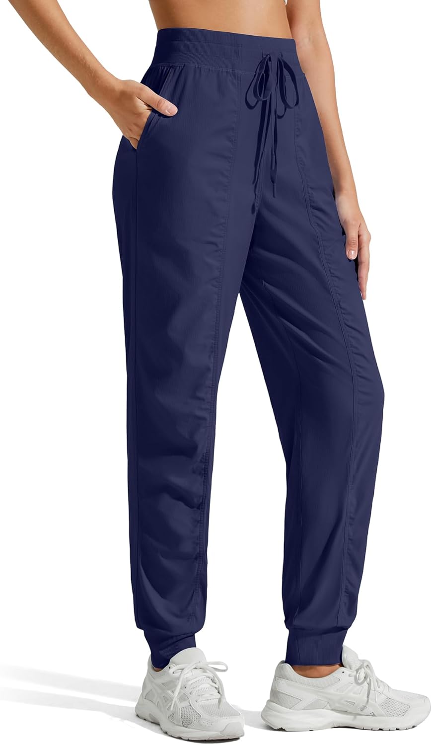 G4Free Women's Joggers with Pockets Lightweight Track Pants Drawstring Workout Casual Pants Athletic Travel