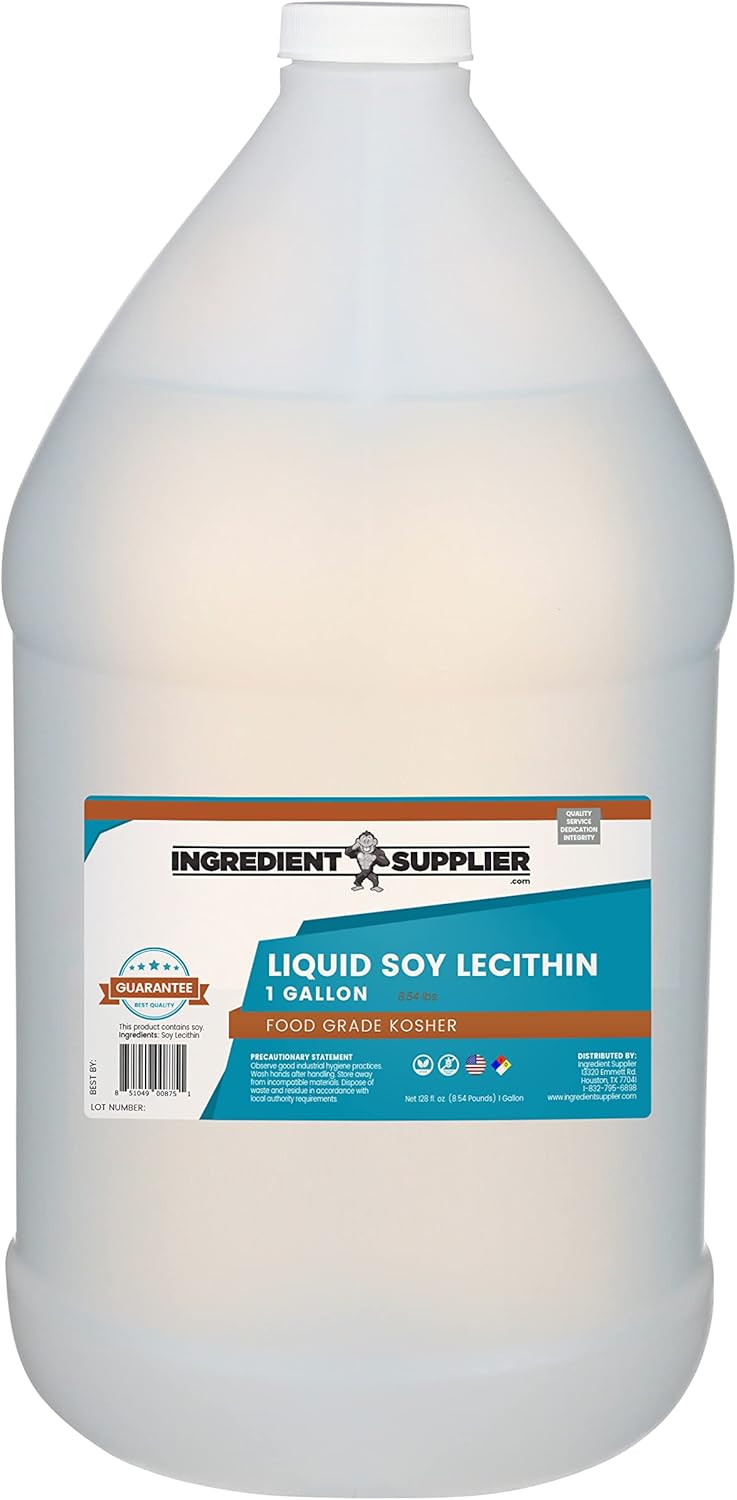 Soy Lecithin Liquid Pure Food Grade Gluten Free (1