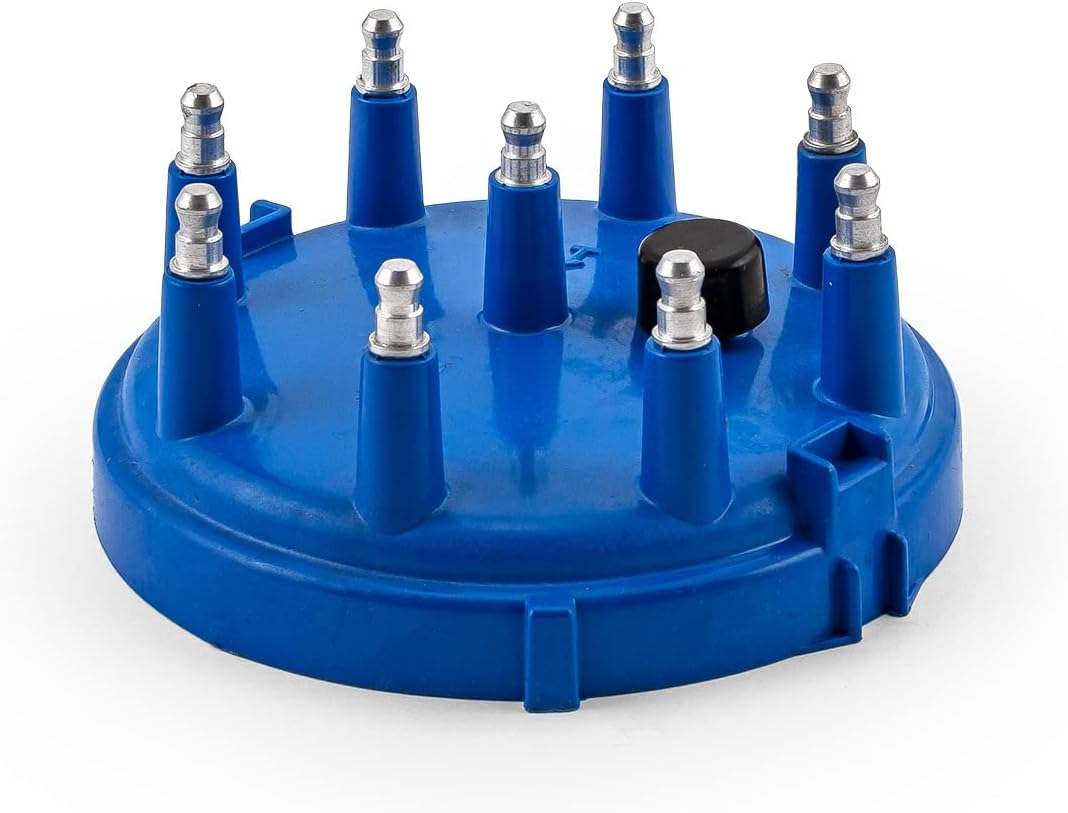 Speedmaster PCE371.1022 9000 Series Male Replacement Distributor Cap - Blue