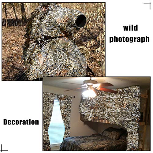 Image of Camo Netting Camouflage Netting, 10ftx10ft, 20ftx20ft Hunting Blind Camo Net, Army Party Decorations, Sunshade Fence Nets, Bulk Roll, Mesh, for Camping, Shooting, Photograph, Car Cover