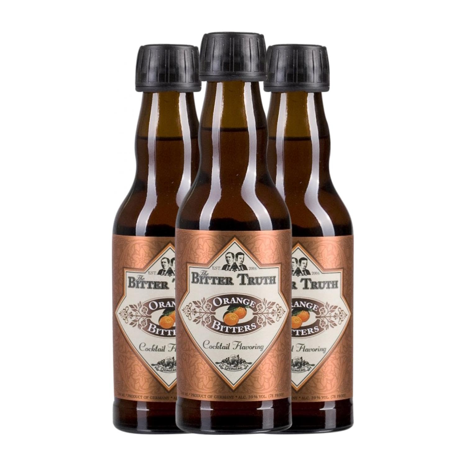 Licores Bitter Truth Orange Botellín 20 cl (Caja de 3 Botellín de 20 cl)