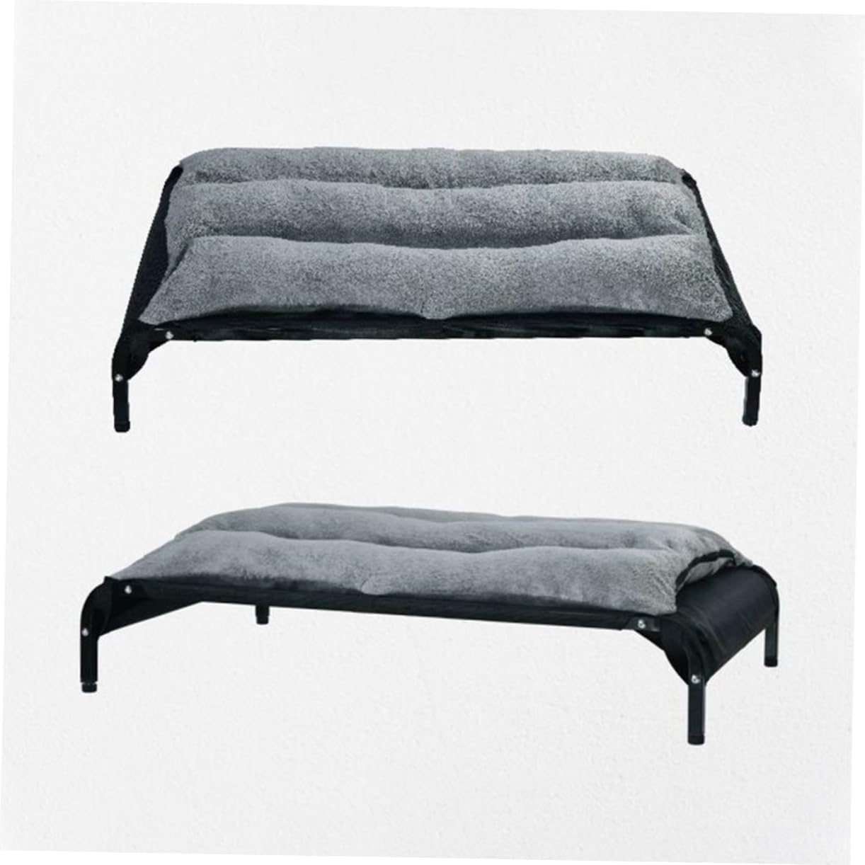 UPKOCH Pet Couch Mattress Strap Dog Sofa Bed Pad Chenille Dog Bed Cover Home Decor Grey