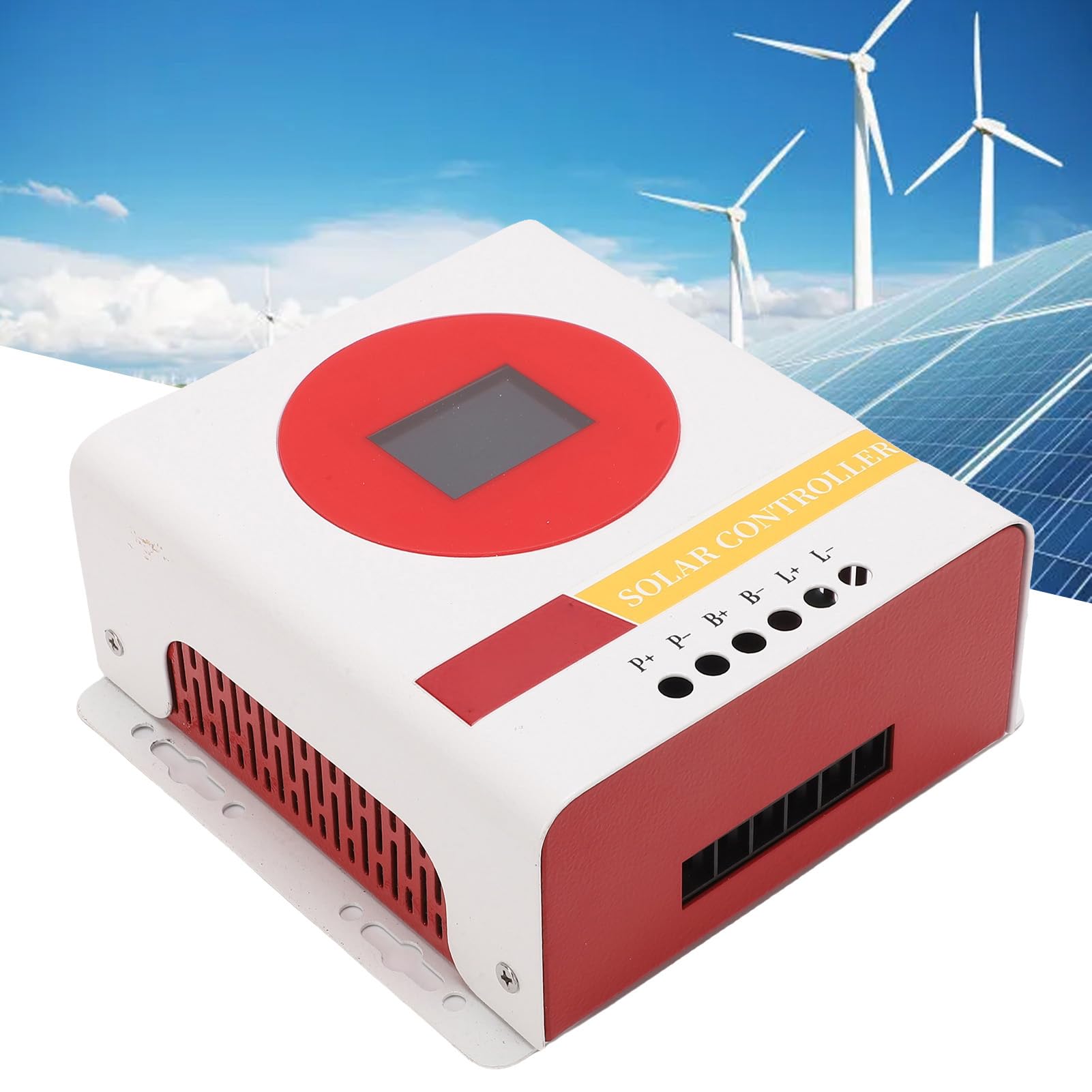 Controlador de Carga Solar MPPT 60A, Módulo WiFi, Pantalla LCD, Soporte de Batería de Gel para Sistemas de 12 V 24 V 48 V, Regulador de Panel Solar