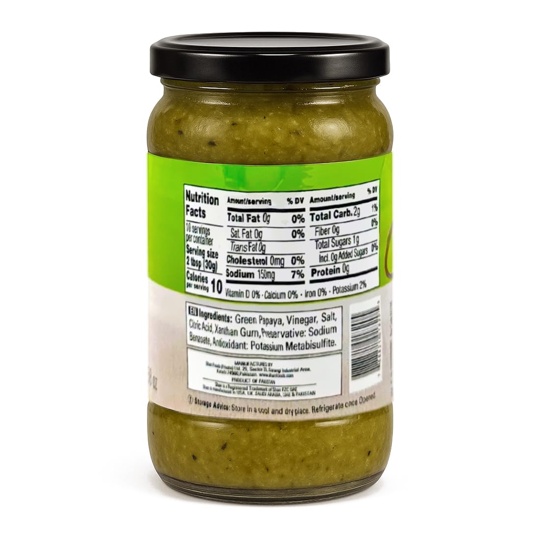 Shan - Papaya Paste, 10.58 oz (300g), Natural Meat Tenderizer