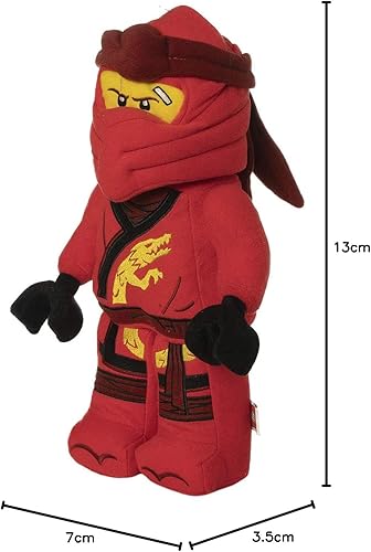 Vista 6 de Manhattan Toy Lego Ninjago Kai Ninja Warrior - Personaje de peluche (13 pulgadas)
