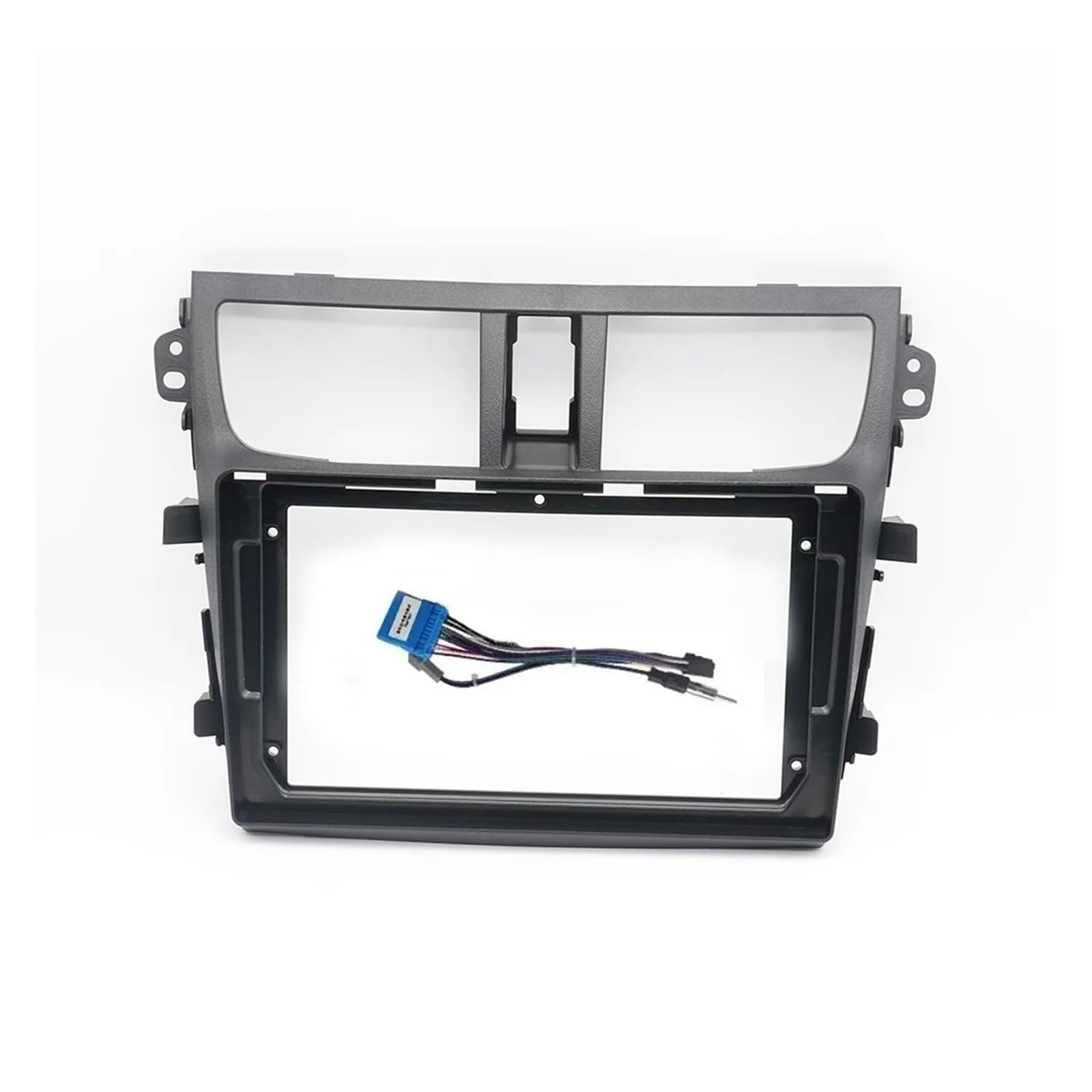 Mascherina Autoradio Cornice Stereo per Suzuki per Alto per Celerio per Cultus 2014 + 9 Pollici Doppio DIN Autoradio Installazione Dvd GPS Mp5 Fascia Plastica Cornice Pannello