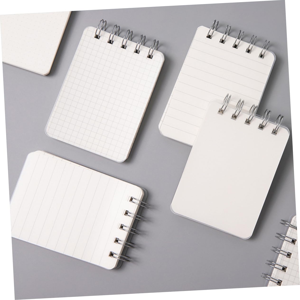 VILLCASE 5 Ensembles Mini Carnet De Notes Petits Carnets En Vrac Le Carnet Mini Bloc-Notes Bloc-Notes De Poche Cahiers Pour L'École Mini Carnet Vierge Sous Vide Cahier À 4 pièces * 5
