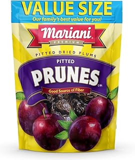 Mariani Pitted Prunes | Dried Fruit | Healthy Snacks for Kids & Adults | Vegan Snacks | Gluten Free Snacks | No Sugar Added, Fat Free, Cholesterol Free | 36 Ounces (Pack of 1)