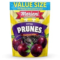 Vista 10 de Mariani Ciruelas secas sin hueso, sin azúcar añadido, 30 onzas (paquete de 1) - Bolsa resellable
