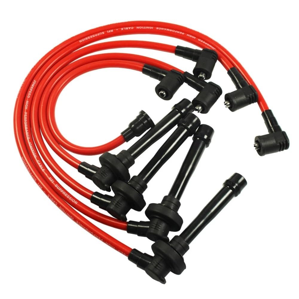 Cables de bujía de 8 mm de grosor para el encendido estable de Accord 6