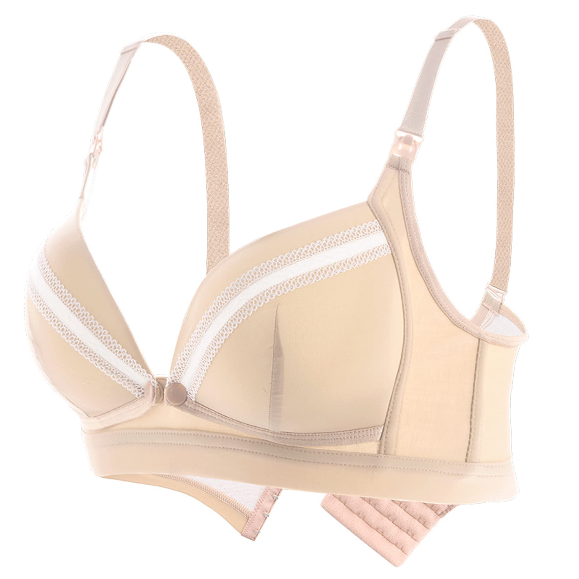 Soutien-gorge d'allaitement doux pour la maison et les sorties en taille 90B