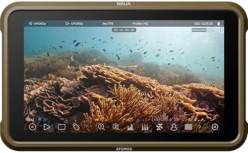 Atomos Monitor de grabación HDMI 4K Ninja de 5.2"