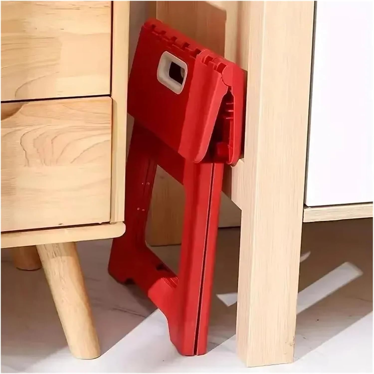 Folding Step Stool Bathroom Non-Slip Design Compact Foldable for Bedroom Kitchen Outdoor Fishing Chair(Blue)