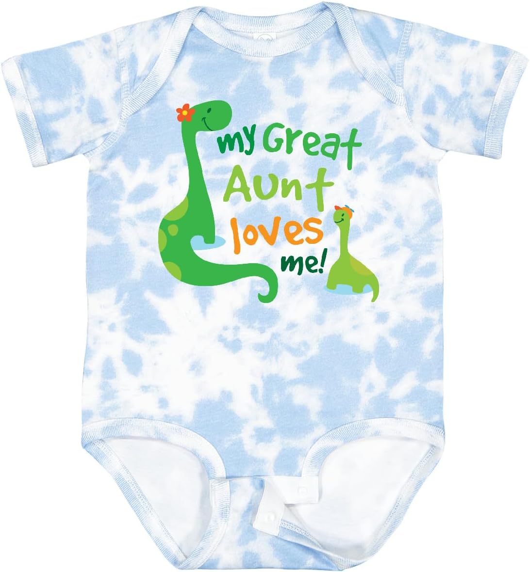 inktastic My Great Aunt Loves Me Baby Bodysuit