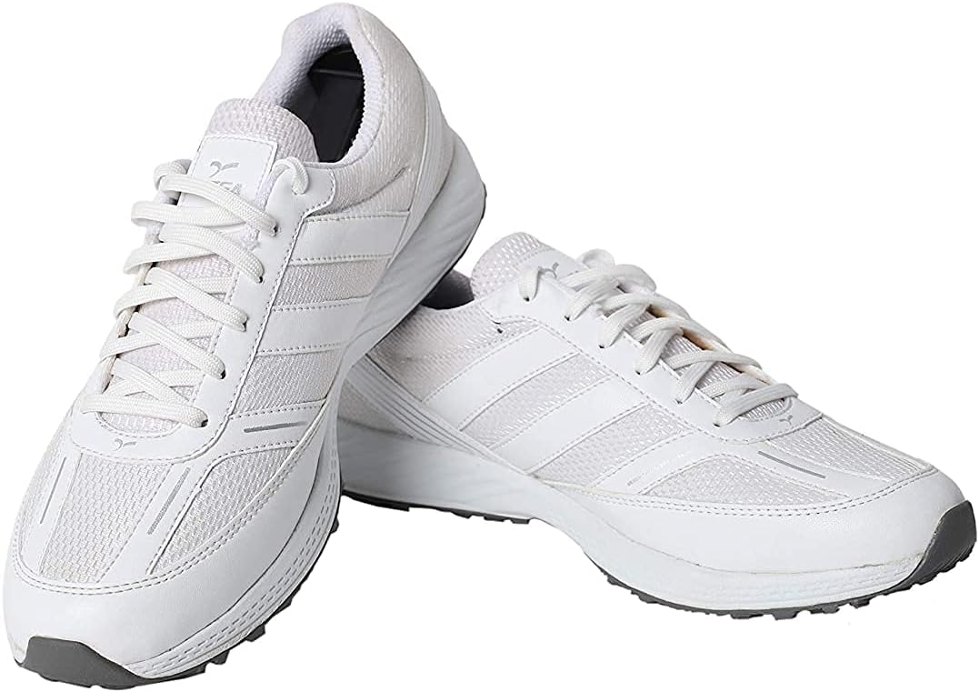 Men's White Mesh