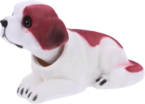 Bobblehead Dolls Shaking Head Dog Desktop Ornament for Home Shop Car Dashboard Decor