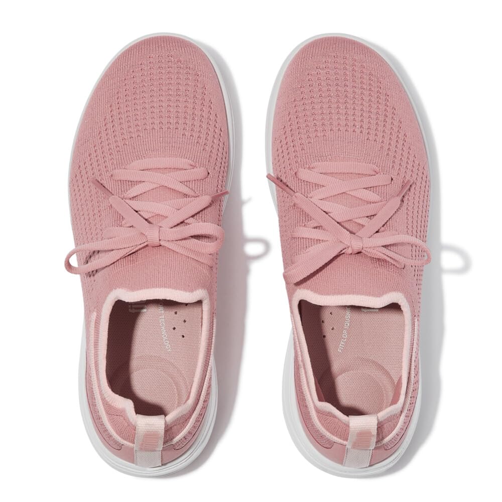 FitFlop Damen Super-q Knit Slip-on Laced SneakersSneaker
