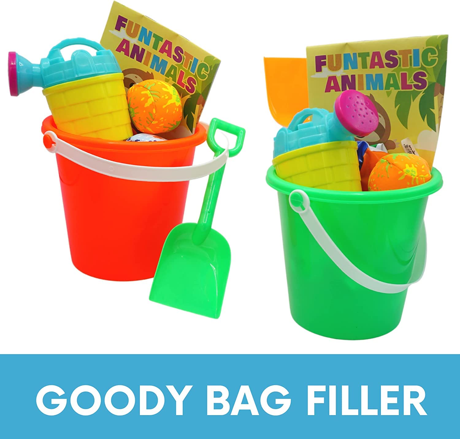 Regaderas para niños (Mini), paquete de 6 unidades, plástico de 4.5 pulgadas, herramientas de plantación de jardinería para niños y niños pequeños, regalos de fiesta en la playa, juguetes 5
