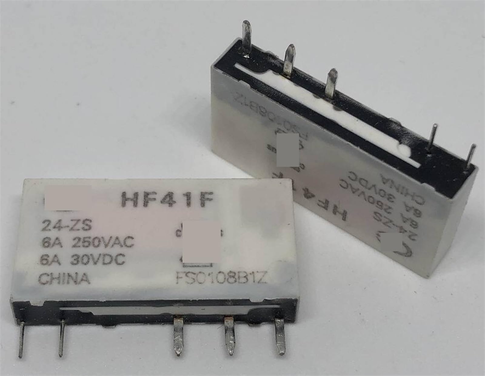 Relais HF41F 24-ZS 24V 6A à broches composant électronique d'automatisation - 3