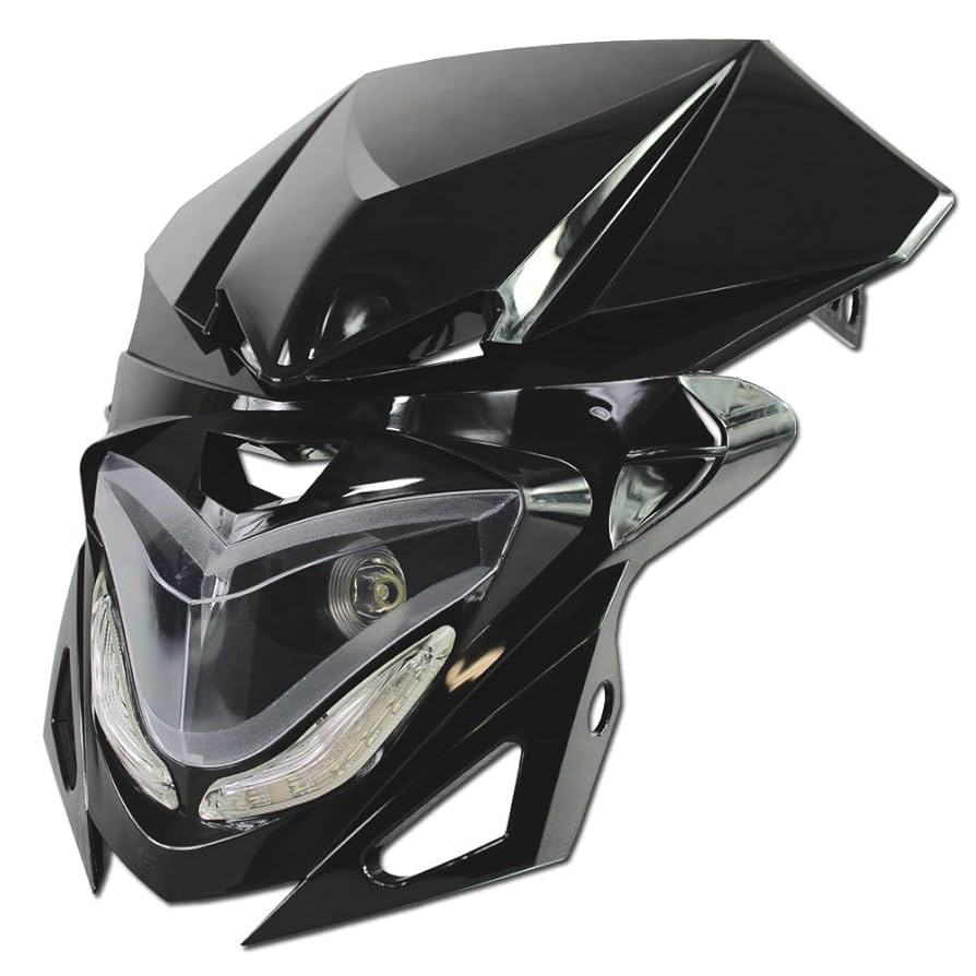 Amazon | 汎用 ストリートエッジ LED ヘッドライト マスク