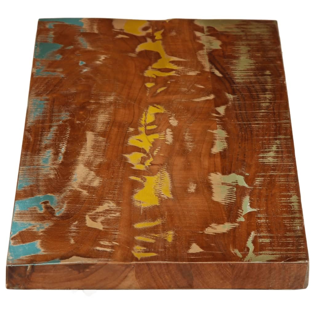Générique Rechteckige Tischplatte, 110 x 30 x 3,8 cm, aus Massivholz, rustikale Ersatzplatte, glatte Oberfläche, leicht zu reinigen mit einem feuchten Tuch, Stück