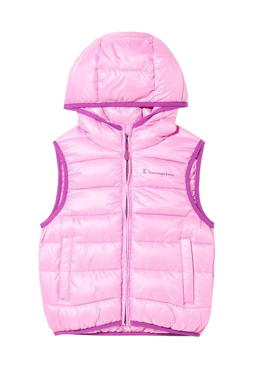 Champion Unisex Kinder Legacy Outdoor K - Light Wr Allover Contrast Logo Hooded S/L weste