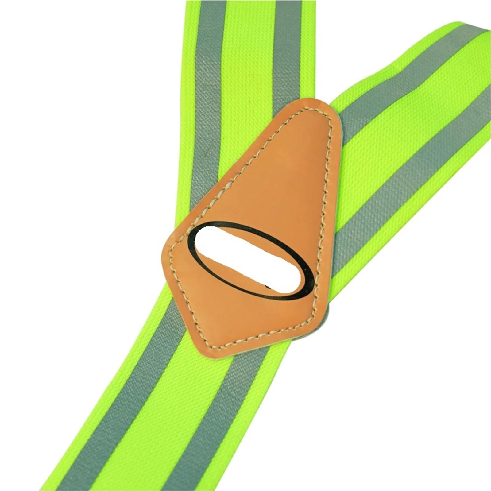 Reflektierende Sicherheits-Hosenträger | Arbeits-Y-Hosenträger mit reflektierenden Hi-Viz-Streifen for Halten von Werkzeuggürtel-Hosenträgern Für Radfahren und Joggen