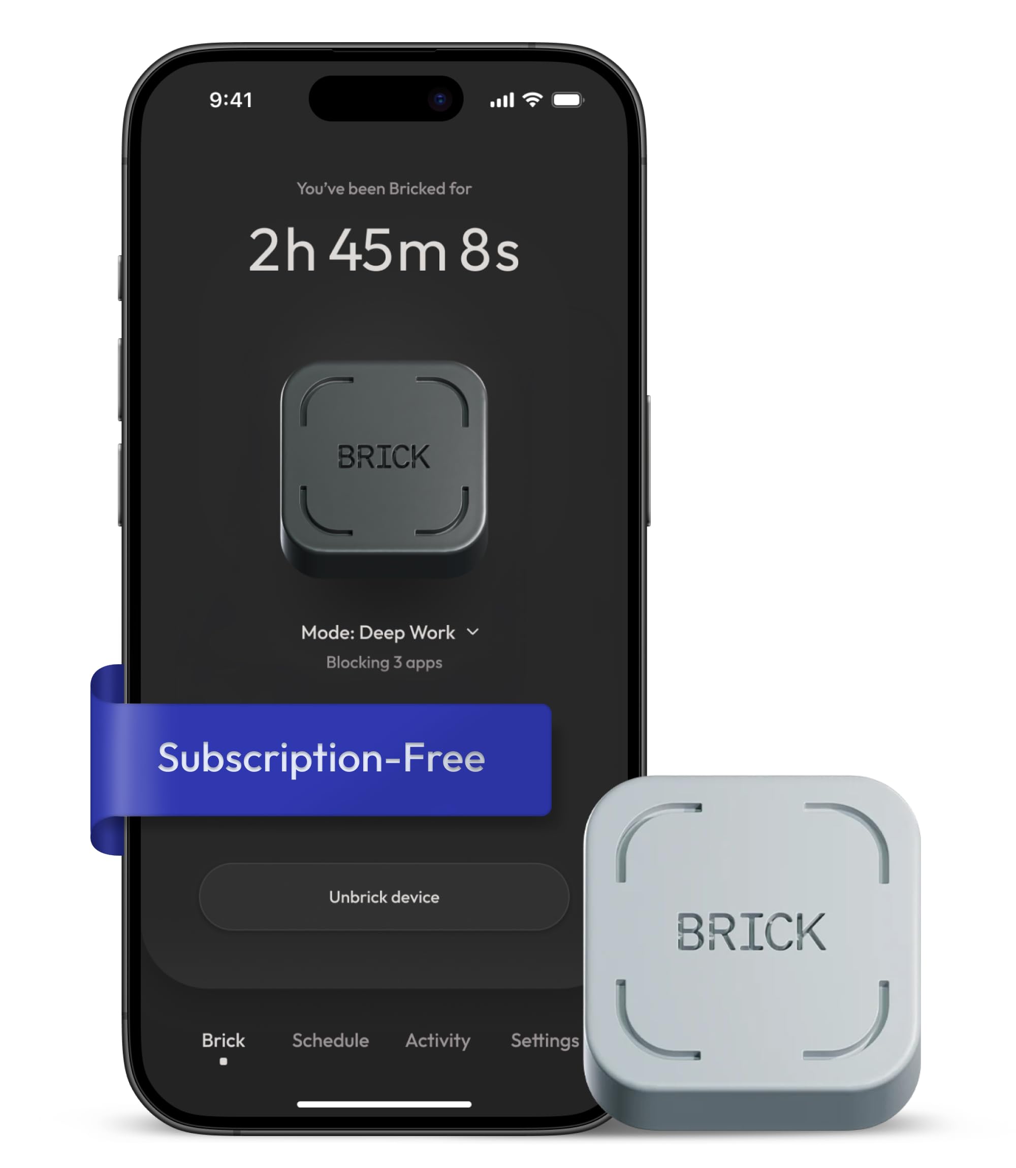 BRICK The Brick Phone Access Blocker Device