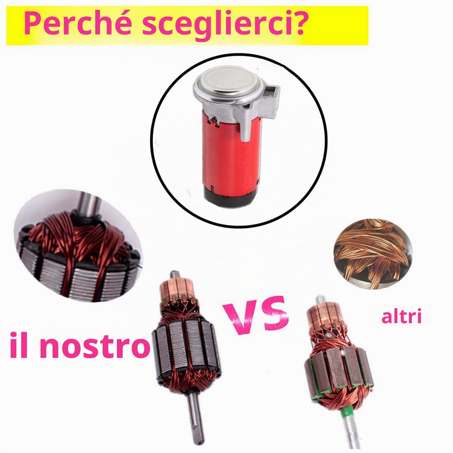 Clacson per auto Clacson per camion 175db Clacson per auto Argento Car Horn Tono alto e basso tono Corno zinco cromato doppio tubo con compressore rosso Air Horn per 24V auto yacht barca ecc