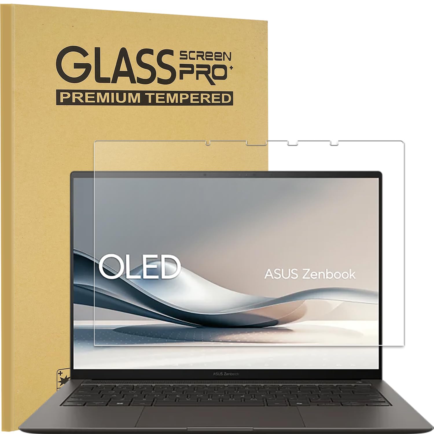 Photo 1 of KEANBOLL Tempered Glass Screen Protector for ASUS ZenBook S 14 (UX5406)