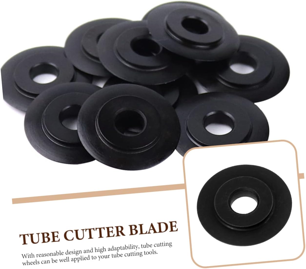 10pcs Pipe Cutter Blade Cutter Wheel Tube Cutting Blades Tube Cutter Blade Tube Cutter Kit Copper Cutter Blades Tubing Cutter Blades Tube Cutting Wheels Copper Cutting Blade